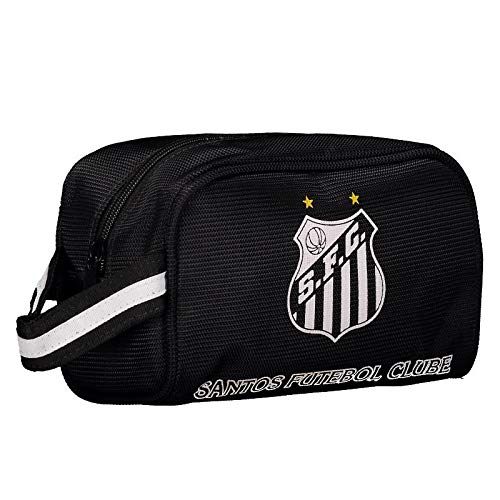 Santos Necessaire Santos Oficial Licenciado Preto Case Adulto Unissexo