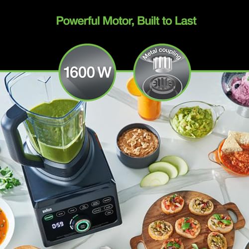 Braun-JB9040BK-TriForce-Power-Blender-1600W-68oz-iTexture-ControlBlack