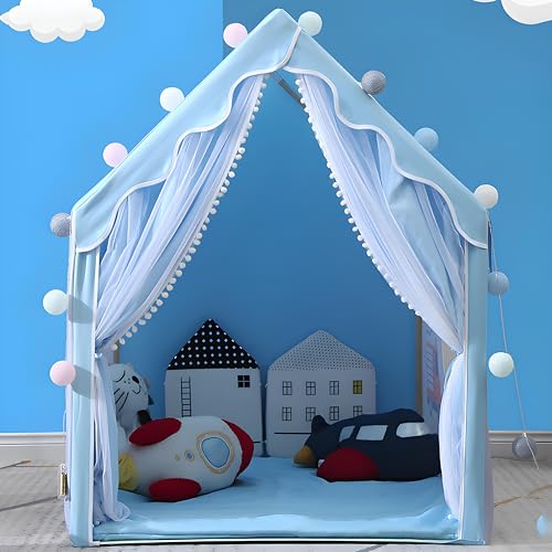 Image of XEMOX, Light Weight Kids Play Tent House - Fun, Foldable, and Durable for Indoor & Outdoor Toys for 3 to 10 Year Old Kids (CRN 01)