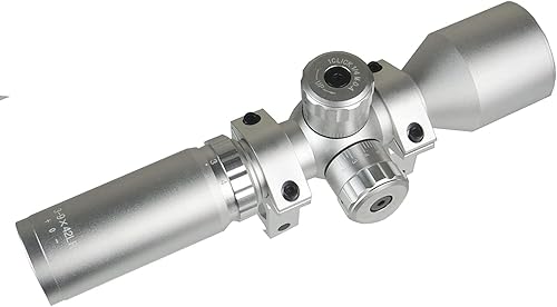 Miniatura 3 de DB TAC INC El alcance de explorador de alivio ocular largo de gran angular de 3 a 9 x 42 pulgadas viene con un par de anillos tejedores de perfil