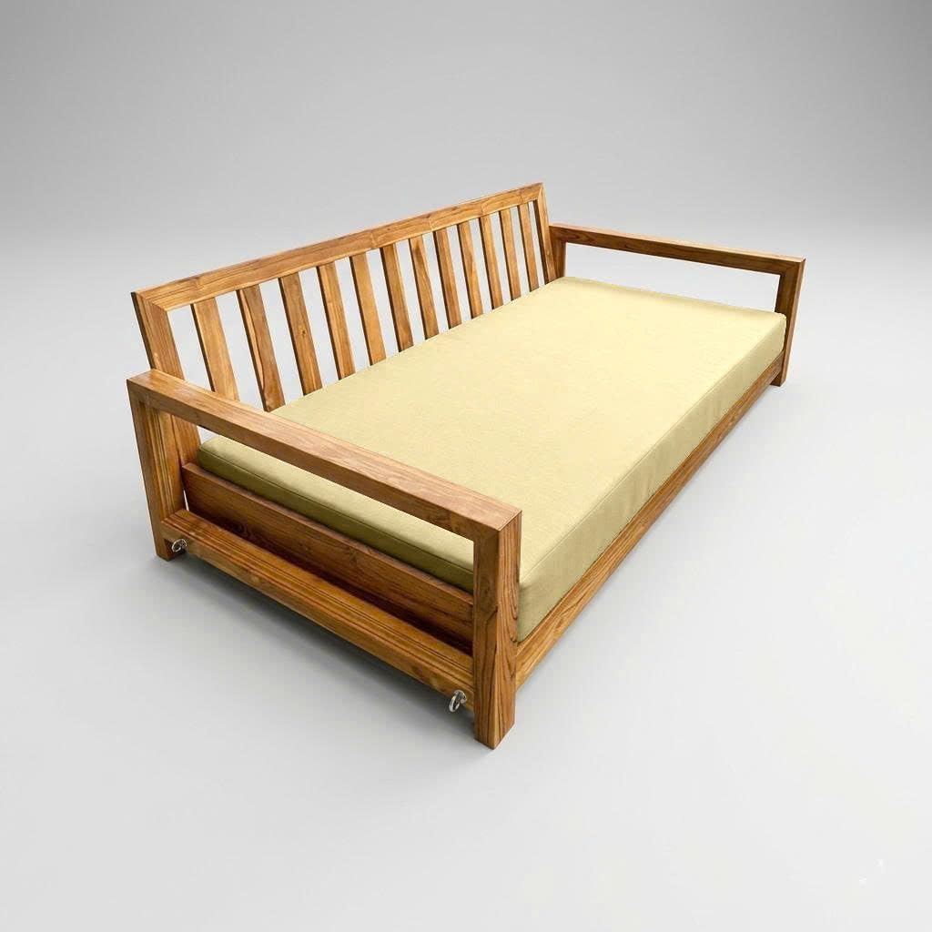 |Cover ONLY| Outdoor Knife Edge 8" Crib Size Daybed Fitted Sheet Slipcover AD103