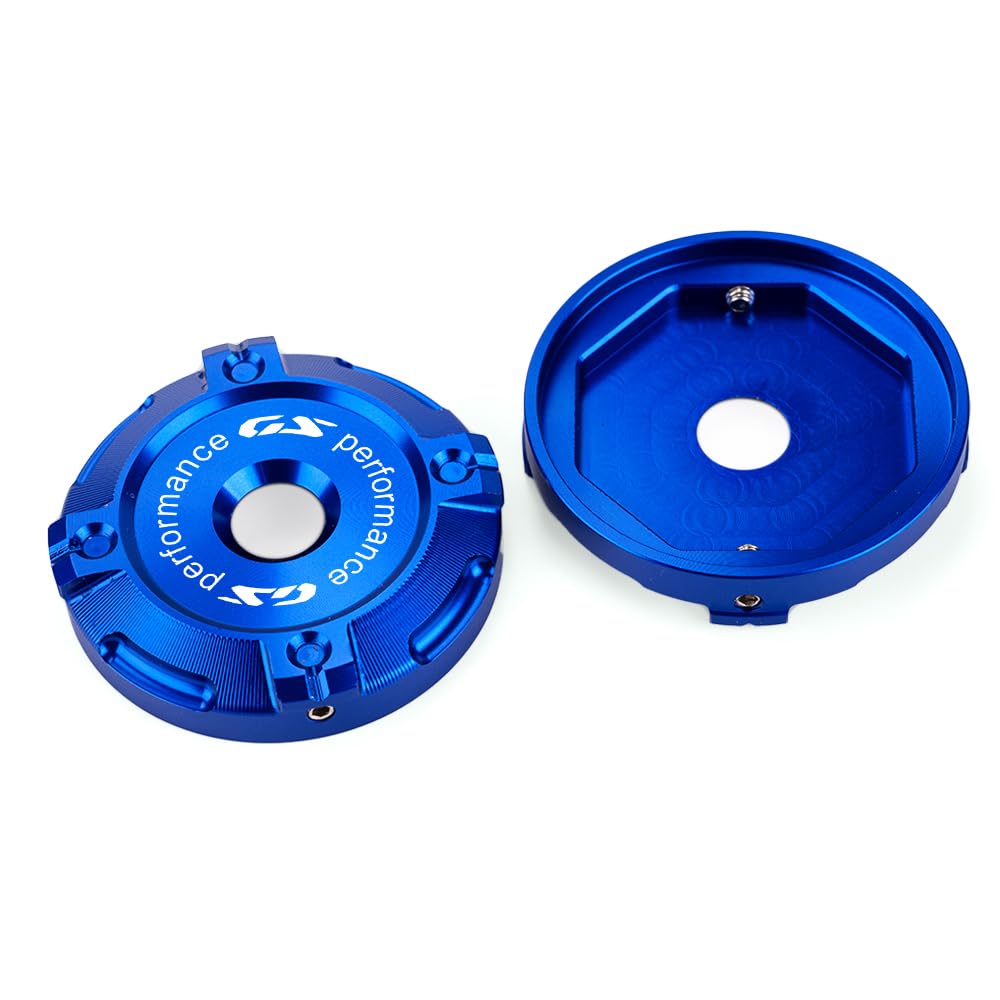 2 pezzi per R1300GS GS1300 R1300 GS R 1300GS Adventure ADV 2024 2025 2026 Accessori Moto Decorativo Copertura Ammortizzatore Alluminio Forcella Anteriore R 1300 GS 1300gsa GSA (Blu)