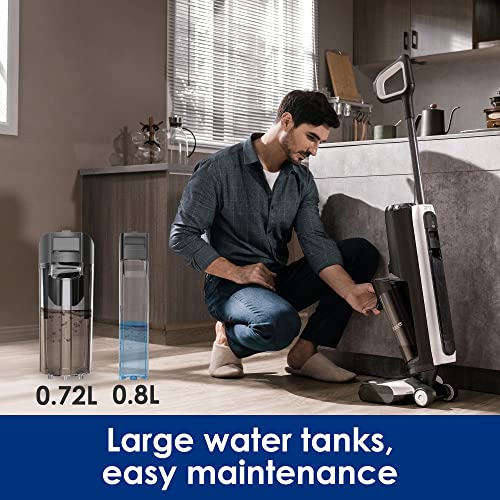 Image of Tineco Floor ONE S5 PRO 2 Cordless Wet Dry Vacuum Smart Hardwood Floor Cleaner Machine & Tineco CARPET ONE Spot Essentials Smart Cordless Carpet and Upholstery Spot Cleaner & Floor Cleaning Solution