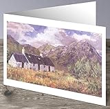 Zoom IMG-1 scottish biglietto d auguri cottage Zoom IMG-1 scottish biglietto d auguri cottage