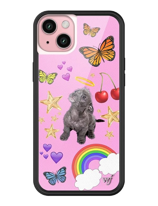 Wildflower Cases - iPhone 15 Plus Compatible - Puppy Love by Wildflower - Used condition - US$14.62