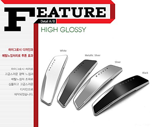 image for STATUS 4Pcs High Glossy Slim Door Edge Guards Bumper Protector Trim Gu