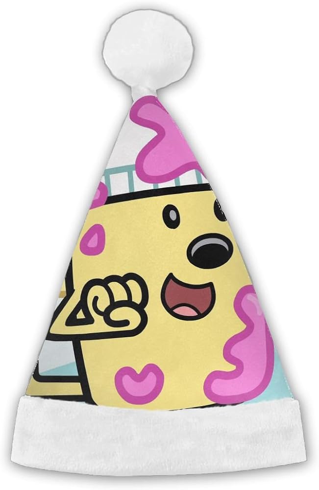WYPGONE Wow! Wubbzy! Christmas Hat Santa Hat Or Nice