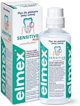 Elmex Sensitive Plus Mouthwash for Additional Cervical Protection 400ml