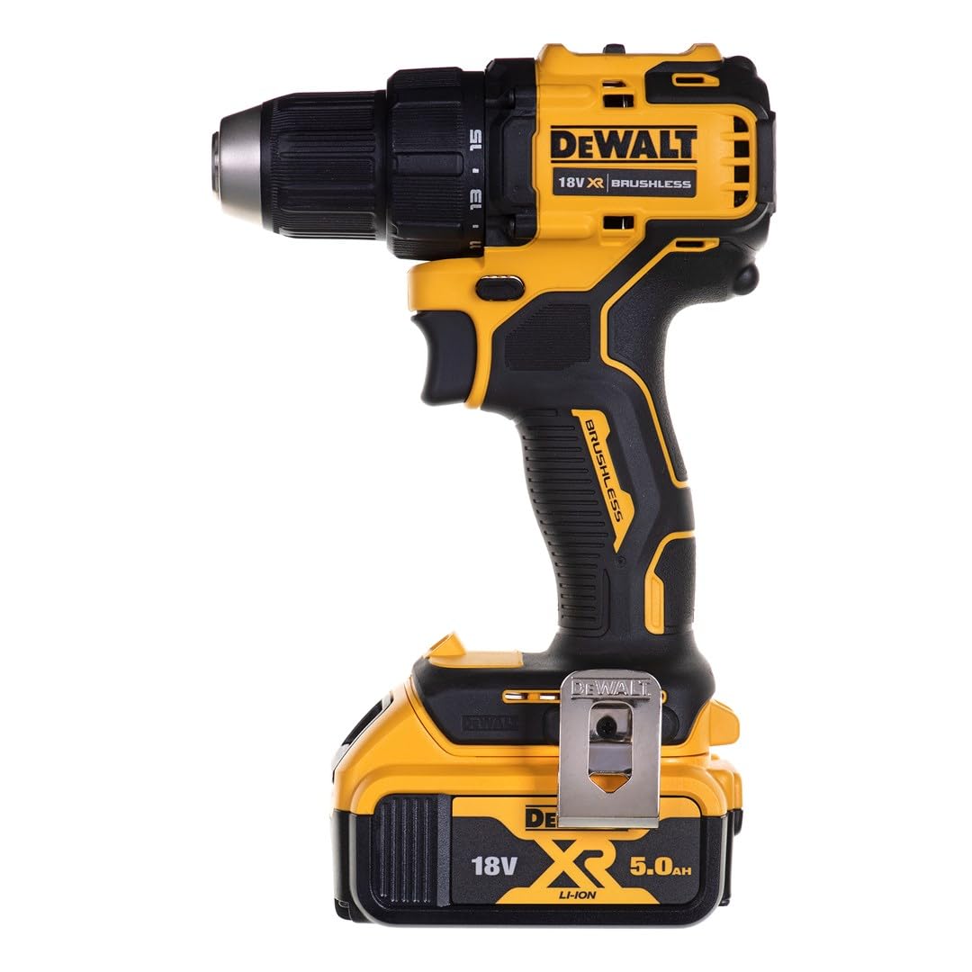 DEWALT Trapano avvitatore XR 18 V senza fili, 3 batterie 5 Ah DCD708P3T-QW