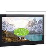 3枚 VacFun フィルム ， WIMAXIT 15.6インチ モバイルモニター M1560S ディスプレイ 向けの 保護フィルム 液晶保護 フィルム 保護フィルム（非 ガラスフィルム 強化ガラス ガラス ケース カバー