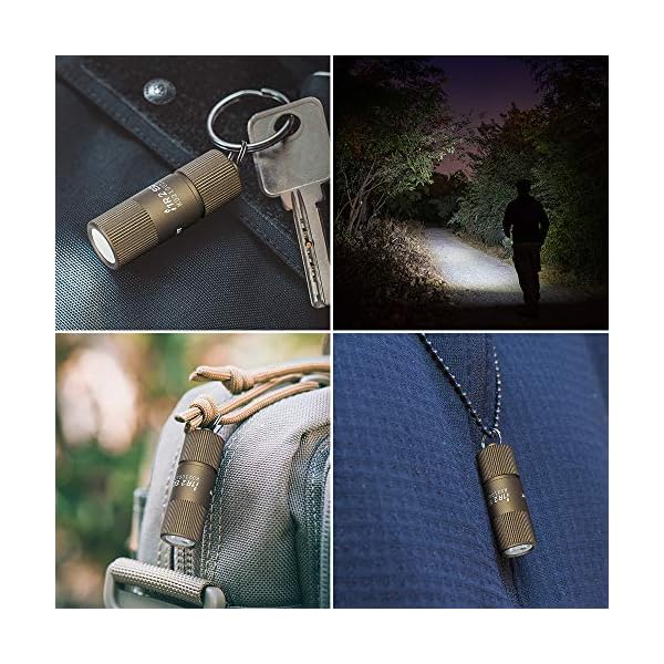 OLIGHT I1R II Mini LED Taschenlampe Schlüsselbund 150 Lumen, für Schlüsselanhänger Wiederaufladbarer EOS Kleine… – Bild 8