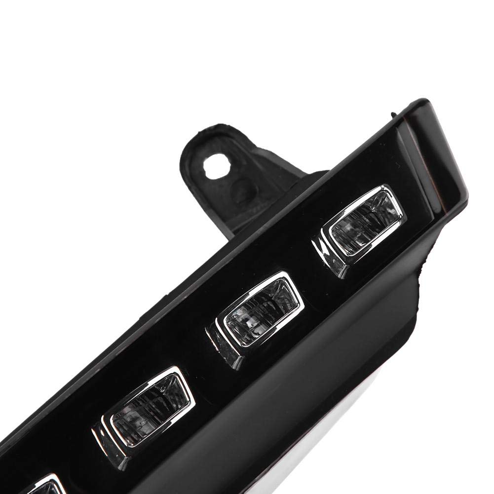 paire de feux diurnes de voiture, clignotants 2 couleurs LED DRL antibrouillard pour 06-09