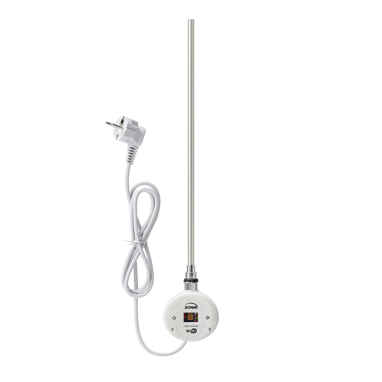 SONNI Smart WIFI - Barra riscaldante elettrica 400 W, colore: Bianco con termostato Intelleganter