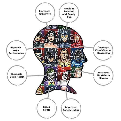 Aquarius 65359 Dc Comics Puzzle Cast Faces thumb #4