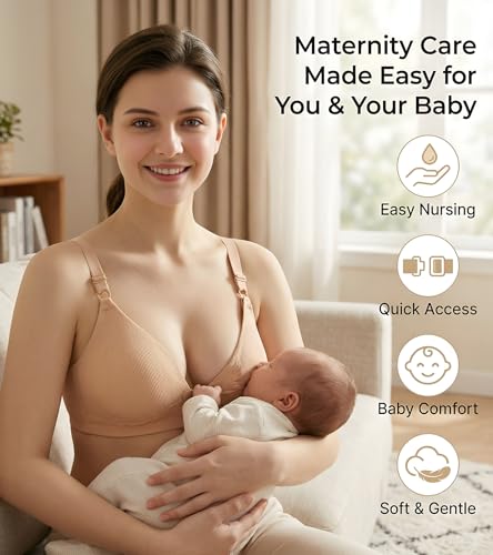 Image of DClub Nursing Maternity Bra Women's Seamless Lace Bras Wireless Breastfeeding Bra Breathable Bralette Pregnant Bras.