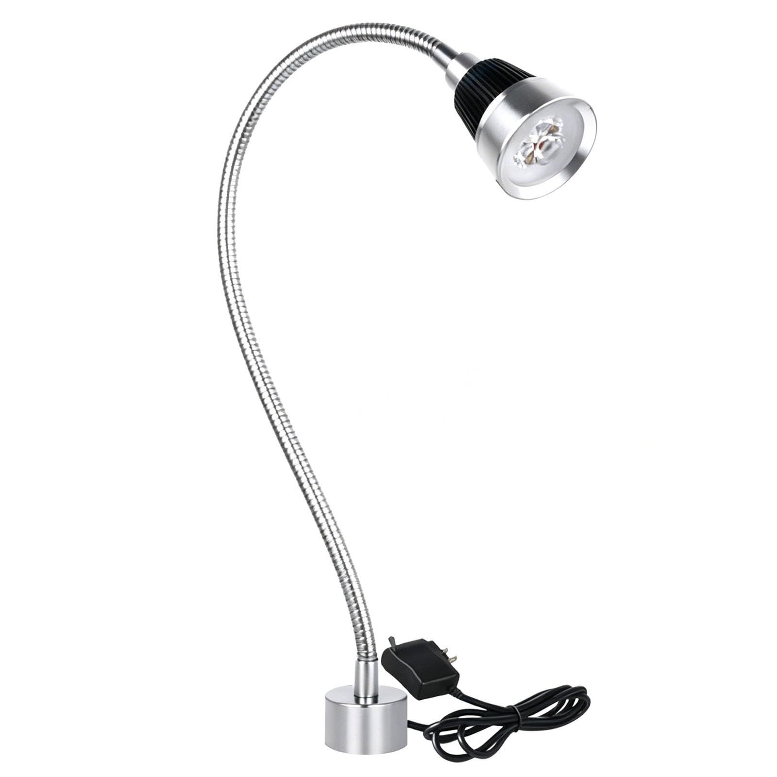 Lampada Banco Flessibile A Collo Cigno, Lampada Lavoro Pieghevole A LED