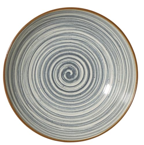 METRO Professional Assiettes Creuses Madleen Grès Ø 21 cm Gris Lot de 6