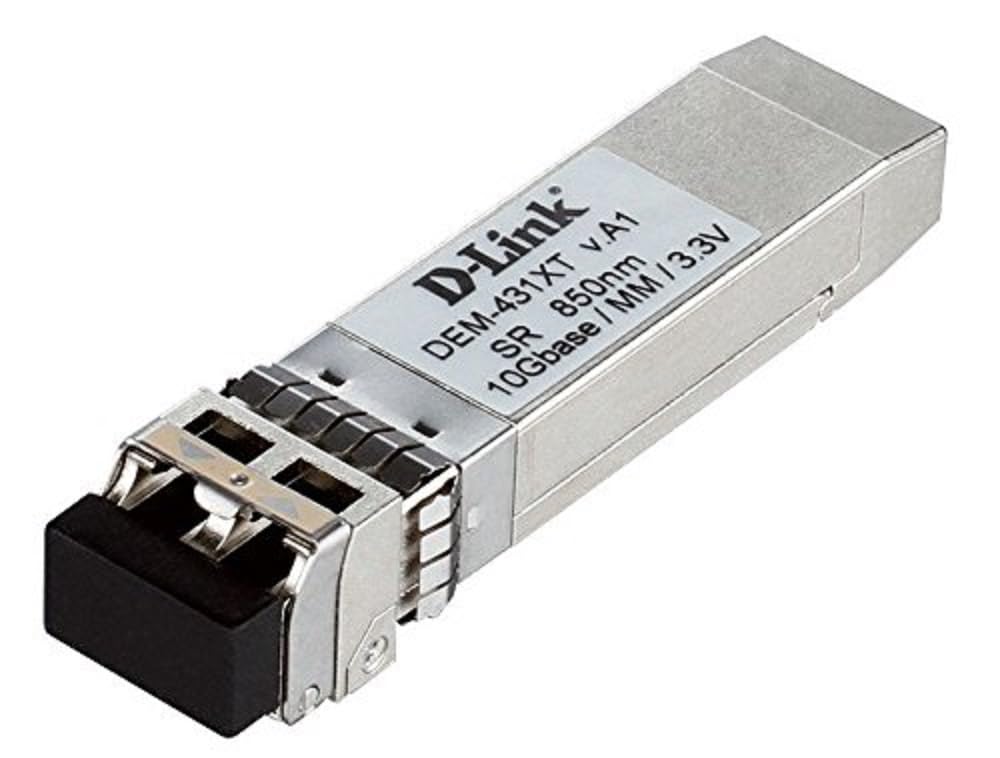 D-Link DEM‑431XT SFP+ Transceiver (unterstützt 10 Gbit/s Ethernet)