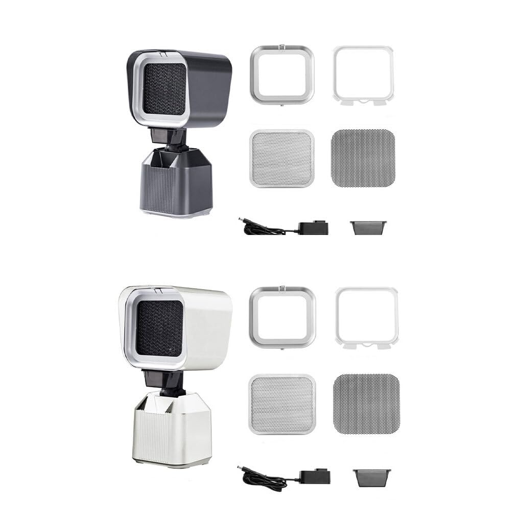 Mini hotte aspirante portable et résistante avec 2 vitesses,Blanc