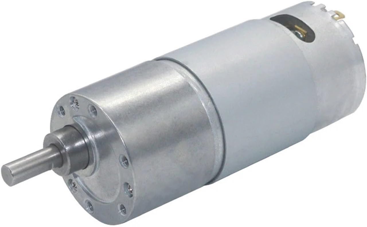 JGB37-555 DC Gear Motor high Power 12V 5/10/20/30/45/50/80/100/200/300/600/1000rpm Torque 37GB550(200rpm)