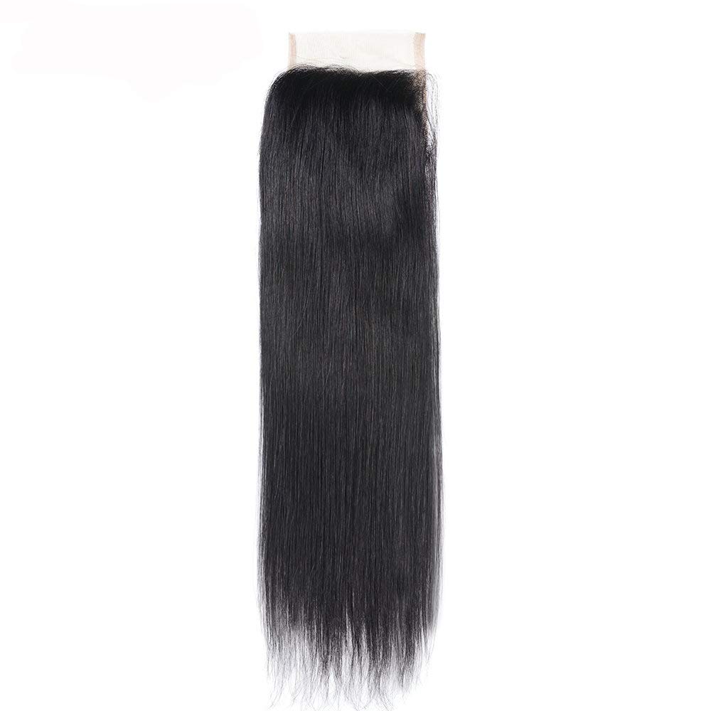 Datanala Straight Human Hair 1Bundle Straight Brazilian Virgin 100% Unprocessed Straight Human Hair Long Inch Single Bundles Natural Black Color For Black Women (18Inch - Image 3