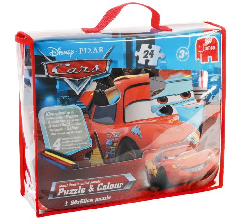 Preisvergleich Produktbild Jumbo Spiele Puzzle & Colour - Disney Cars - 24 Teile