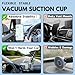 Tmengdao Suction Cup Phone Mount, Ultra-Stable Phone Holder for Vlog Shooting, 360 Rotation for Windshield, Roof Glass, Car Window, Fit for All Smartphones