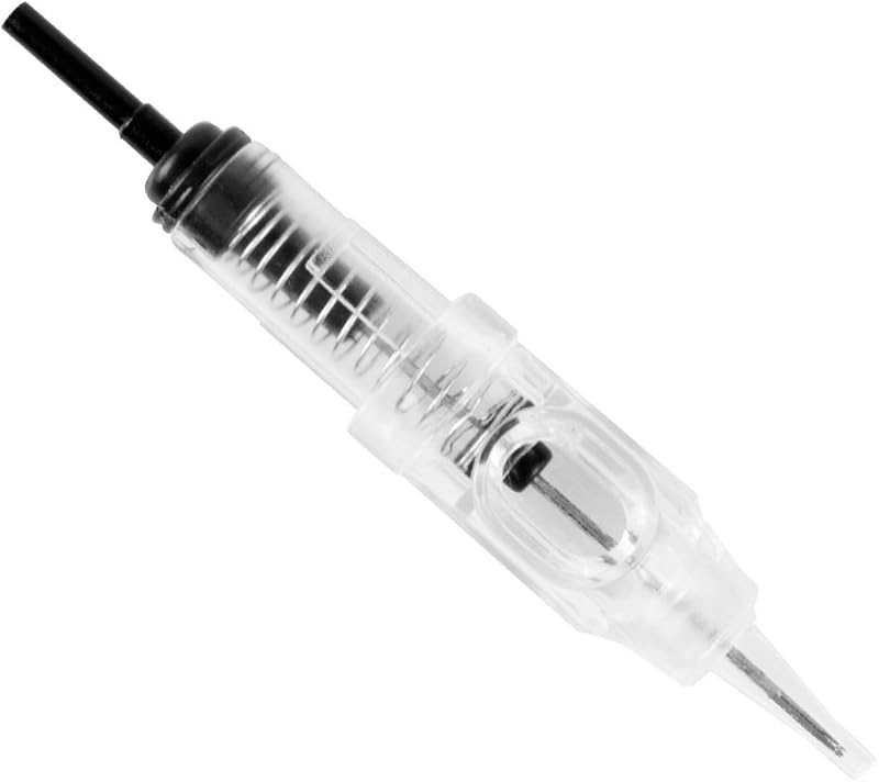 CHUSE Cartuchos de agulhas 5RL para máquina de tatuagem PMU, microblading e maquiagem permanente, 10 unidades