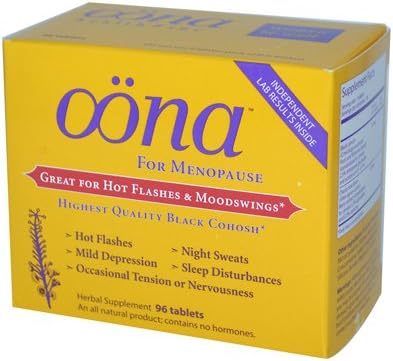 Oona Health Menopause, Herbal Supplement - 96 Tabs, 2 pack