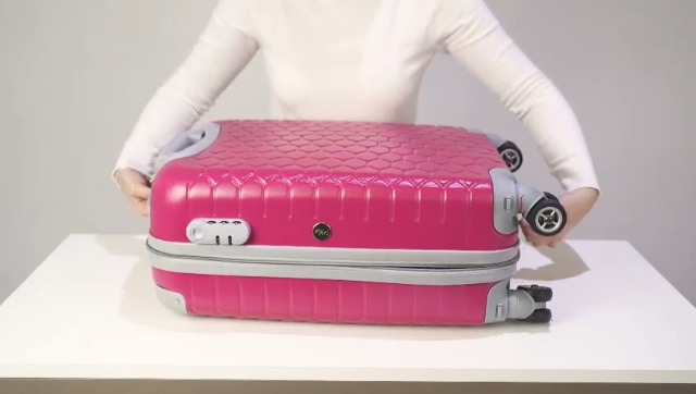 Valigia Trolley Rigida da Cabina 52 cm in ABS+PC, Ultra Leggera con  Chiusura TSA, 4 Ruote Girevoli - 52x36x20 cm, 42L (Champagne) : Amazon.it:  Moda