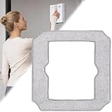 MINGZE 12 Stück Reinigungstuch Ersatzteile, Fensterputzroboter kompatibel mit ECOVACS WINBOT MINI, Wiederverwendbar & Waschbar Wischmop Ersatz für W-CC02-0012 Wischtücher für Fenstern Flecken, Staub