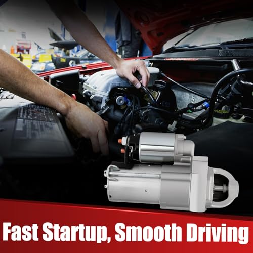 6970N Starter Compatible with Chevy Silverado 1500 Tahoe Avalanche Express Vans 1500 2500 3500 Suburban 1500 5.3L 4.8L GMC Yukon Sierra Savana V8 2009-2014, 12611102 12611995 12617807 by AotoParts - Used condition - Image 6