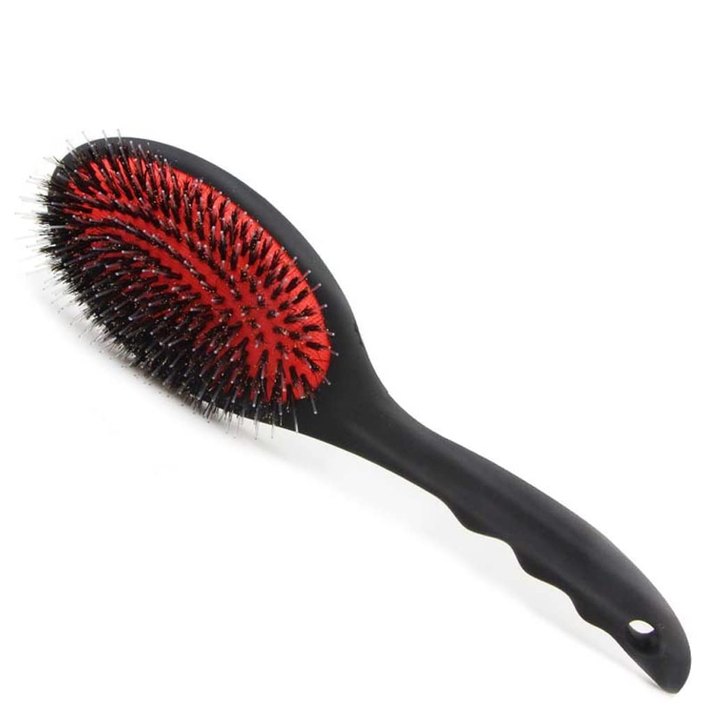 Pettine da Barbiere Pettine for parrucchiere cuscino d'aria addominali La maniglia curva di plastica Il pettine anti-statico del massaggio antistatico è adatto for gli uomini e le donne uso domestico