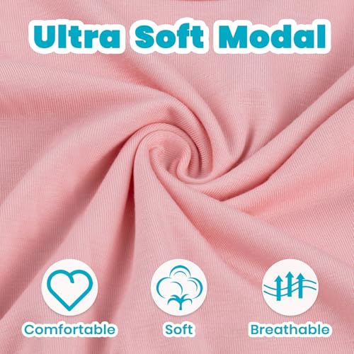 Baby Noah Newborn Knotted Gown Set with Hat and Headband, Soft Tie Bottom Newborn Sleepers for Baby Girl Boy (2 Packs)2