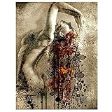 PeBoo 5D DIY Diamant Malerei Kits Voll Bohren SexyFrau Erwachsene Kinder Kristall Strass Mosaik Diamond Painting Art Kreuzstich Stickerei Craft Wohnzimmer Schlafzimmer Wanddekor