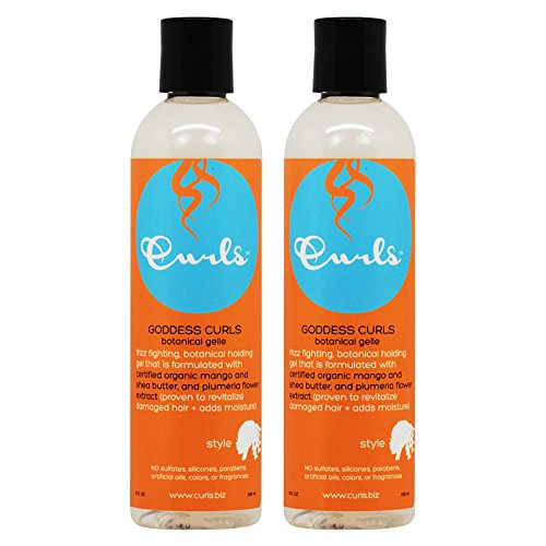 Curls Goddess Curls Botanical Gelle 8oz "Pack of 2"