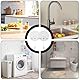 2er Pack Wassermelder: Wasseralarm, Wassersensor Wasserdetektor, 135 dB Wasserwächter Wasser Alarm, Wasseralarm Melder für Keller, Badezimmer, Waschküche, Küchen, Garagen und Pools