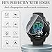 HUADU Watch Screen Protector Compatible for Coros Pace Pro, Tempered Glass Film Anti Scratch High Definition Full Coverage and Soft TPU Protective Case