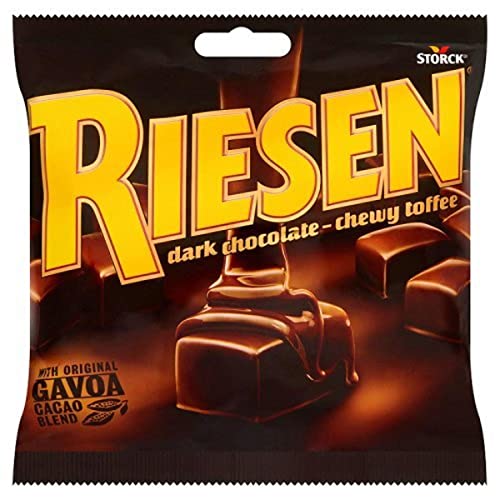 Riesen Dark Chocolate Chewy Toffee 135G
