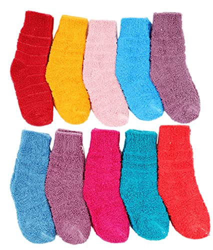 Image of RC. ROYAL CLASS Baby Boy's and Baby Girl's Calf Length Cushion Multicolored (Pack of 10 Pairs)