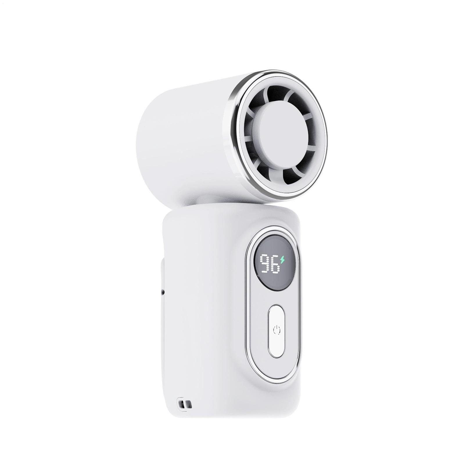 Ventilador de mano USB recargable contra el calor en espacios cerrados