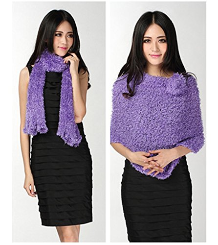 Women's Solid Color Shawl Scarf - Triangle Knit Wrap For Fall & Winter, Versatile Fashion Accessory
