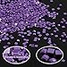 PP OPOUNT 57600 PCS 48 Colors Diamond Art Replacement Square Diamonds with 60 Pieces Self-Seal Bags and 3 Sheets 120 Tags Label Paper for Missing Drills of Diamond Cross Stitch