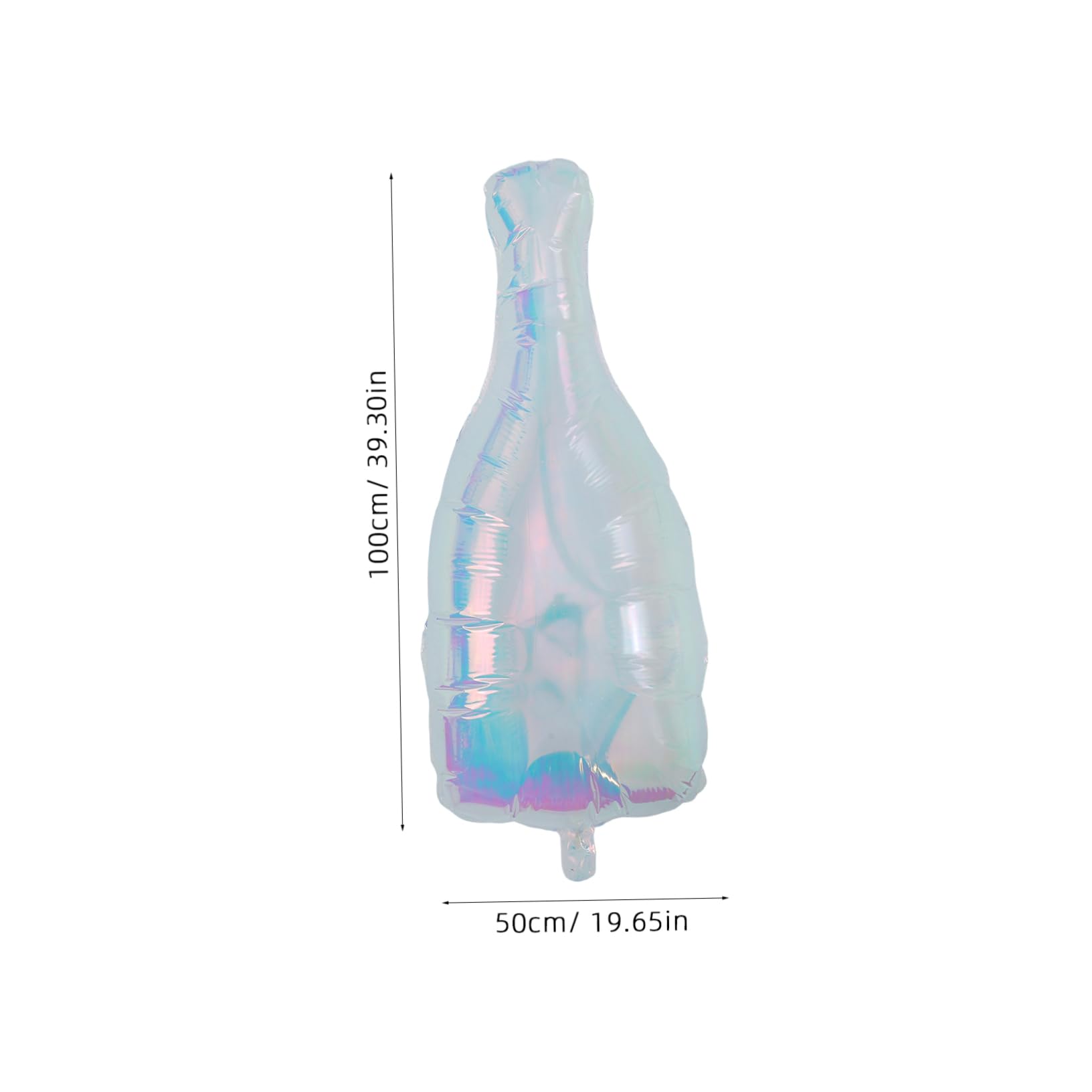 Globo Inflable en Forma de Botella de Vino, 10 Piezas