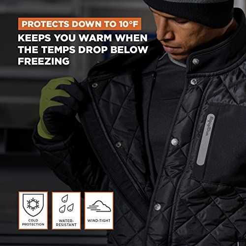 RefrigiWear Insulated Diamond Quilted Jacket4