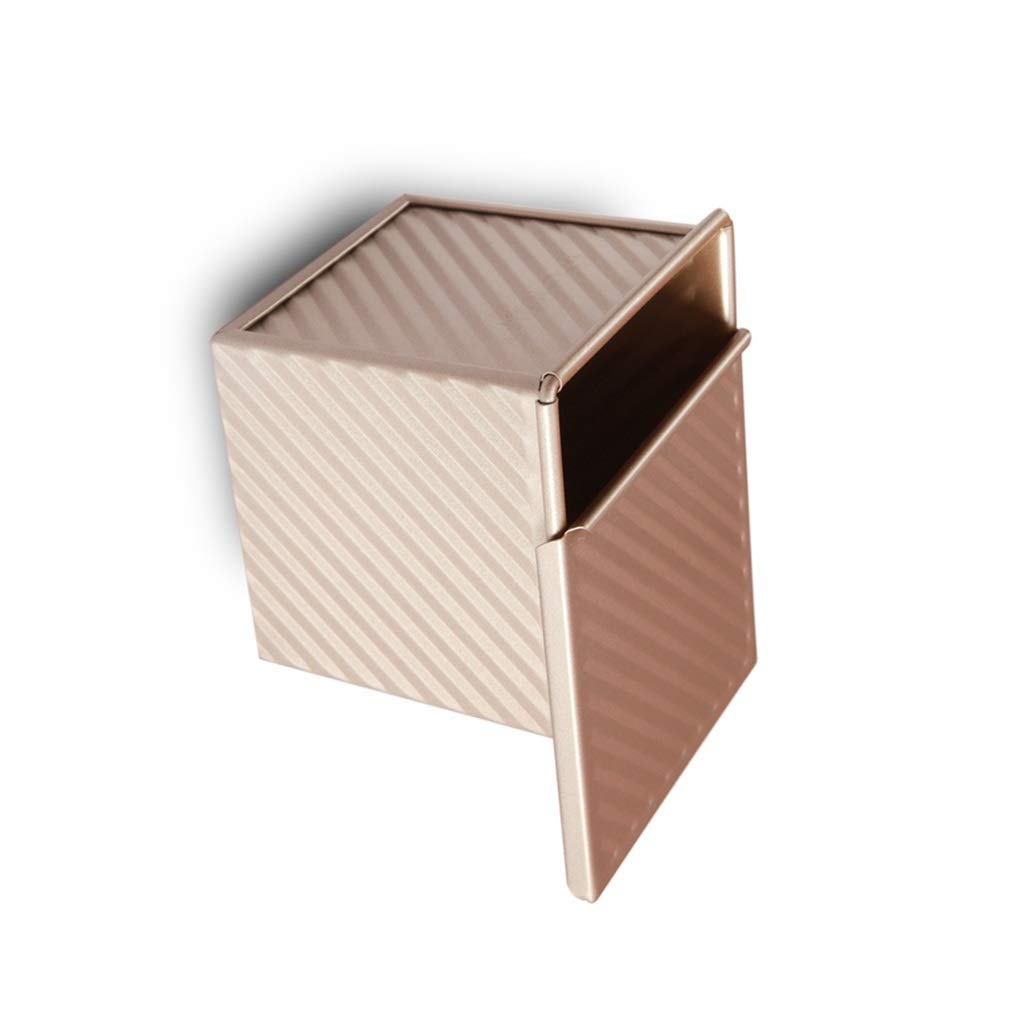 ZHANGXIAO Brotbackform, Platz Toast Brot-Box Backen Schimmel Antihaft Mit Deckel Robust Kohlenstoffstahl
