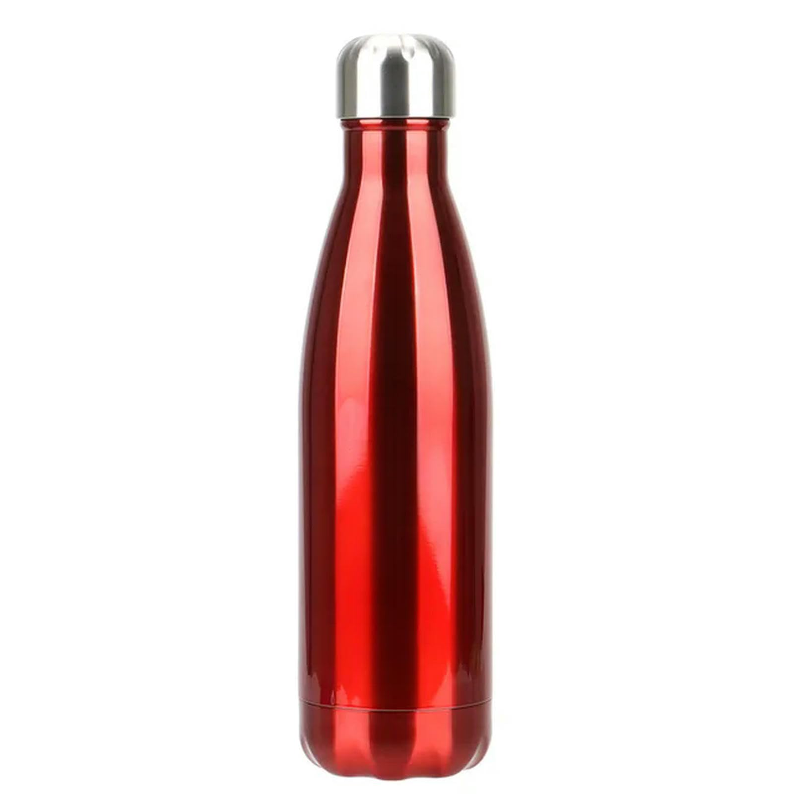 Kubek z podwójną ścianką termos próżniowy butelka na wodę ze stali nierdzewnej do butelek sportowych biurowy kubek podróżny - 500 ml - czarna