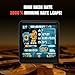 Bit Coin Miner NM-TV Crypto Miner ESP32 TFT Solo Lottery Miner Touchable 1.54 inch Smart Display ESP32 Development Board Lucky Gift Small TV Desktop Clock 1060 KH/s Hashrate, 2000% Win Boost Black