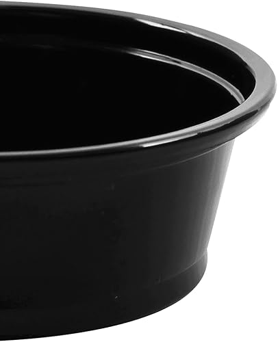 Miniatura 6 de Karat 2500 juegos, tazas de porción de 1.5 oz  Vasos de polipropileno transparente para condimentos para aderezos, salsa, souffle, recipientes de