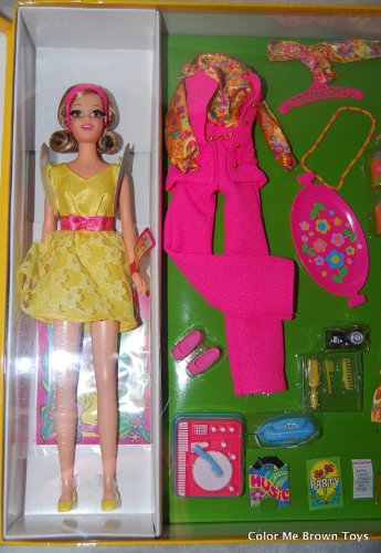 Gold Label Most Mod Party Becky Doll extra fashions by Barbie